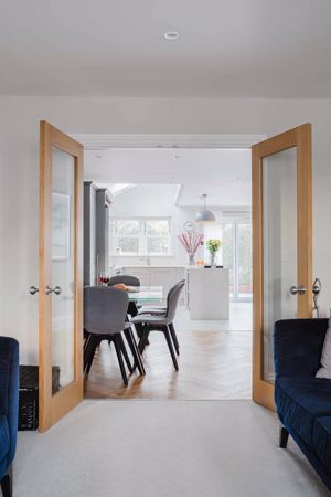 Double Doors to Kitchen Diner- click for photo gallery